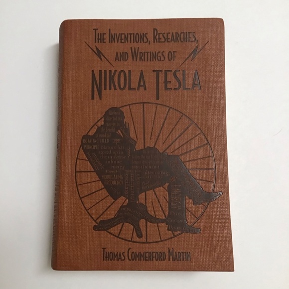 NIKOLA TESLA The Inventions Researches and Writings Book Deluxe Faux Leather - Picture 5 of 5